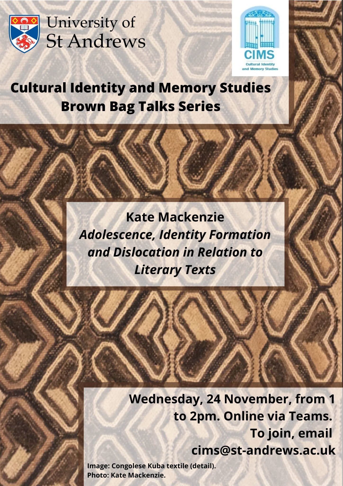 Brown Bag Talk Adolescence Identity Formation And Dislocation In